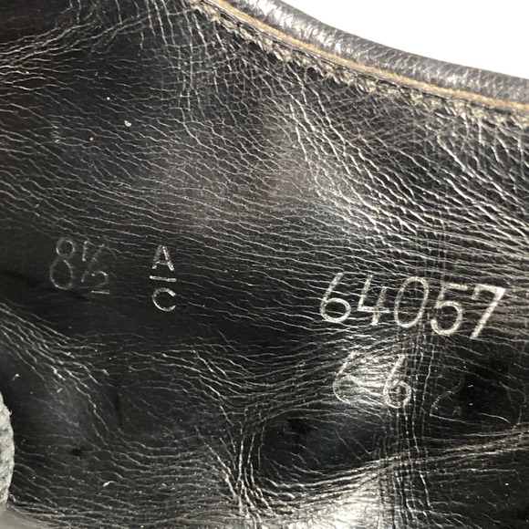 Antique Edwin Clapp‎ Alligator 3-Eyelet Split-Toe Norweger Collector Shoe, Derby - Picture 8 of 10